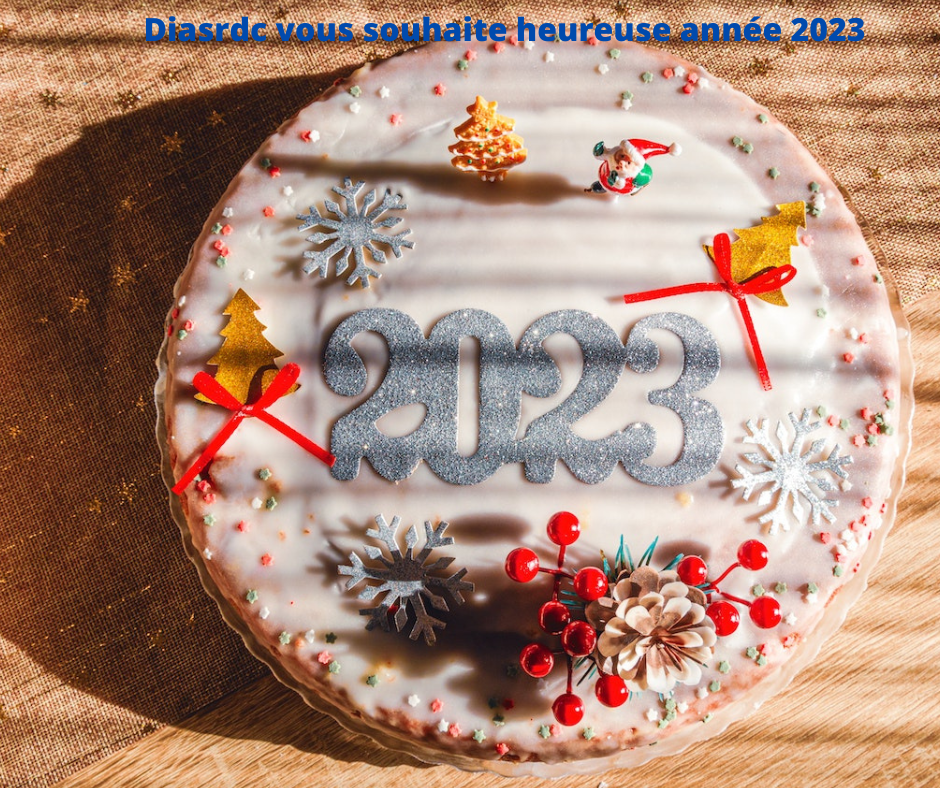 Read more about the article Diasrdc vous souhaite une excellente année 2023.